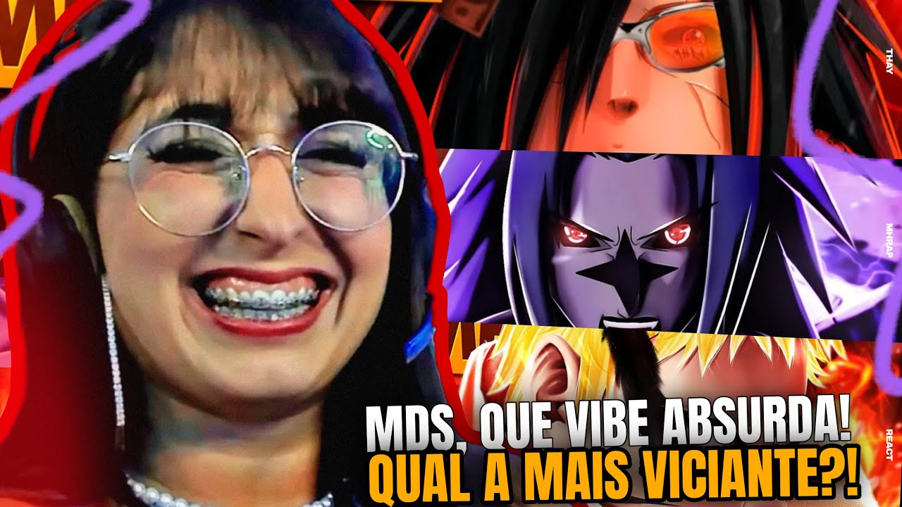 NINJA DESCOLADO 2, 3 & 4  (Naruto) Style Trap | MHRAP |  THAY REACT