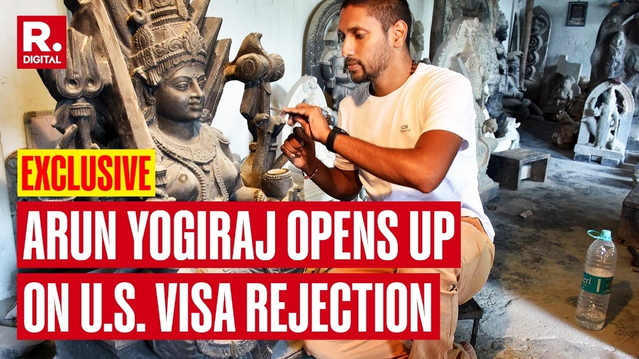 Arun Yogiraj, Ram Lalla Idol Sculptor Speaks Exclusively to Republic After US Denies Him Visa