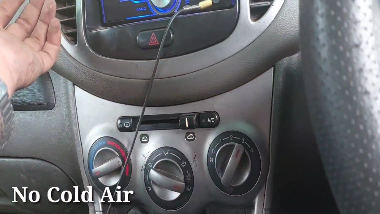 hyundai i10 кондиционер не работает