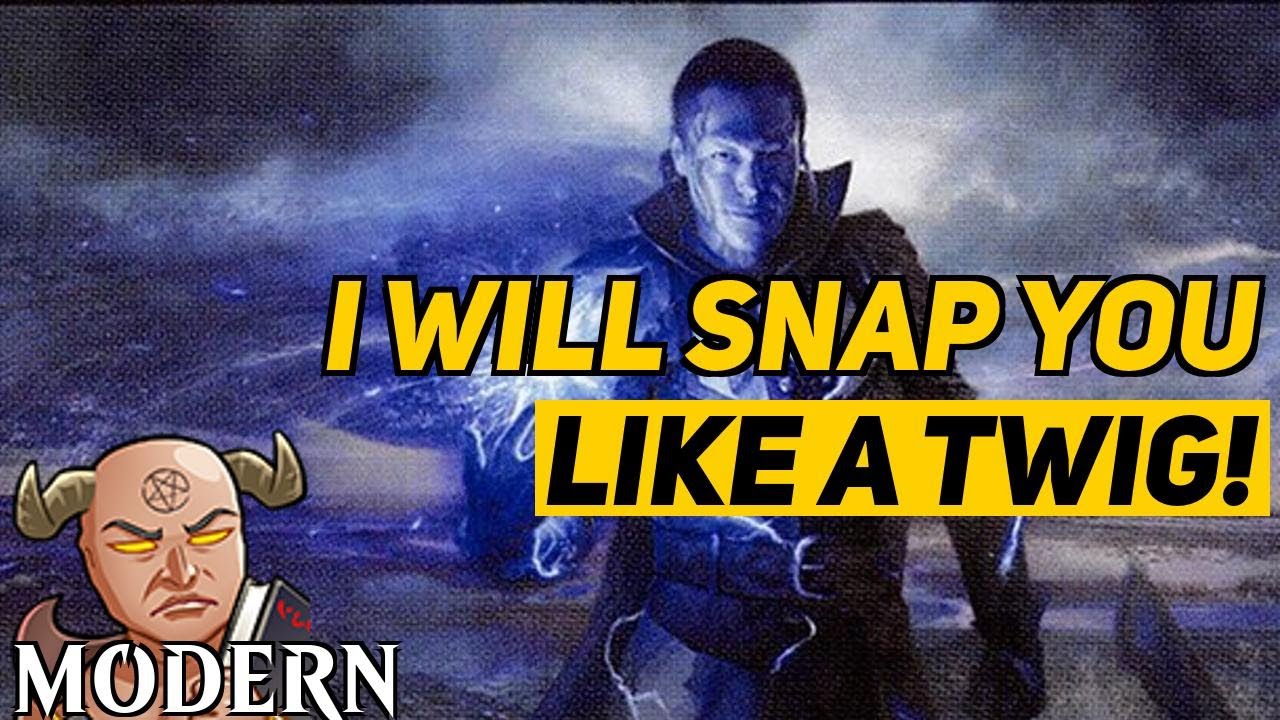I Will SNAP YOU Like a Twig! | Grixis Control | Modern | MTGO
