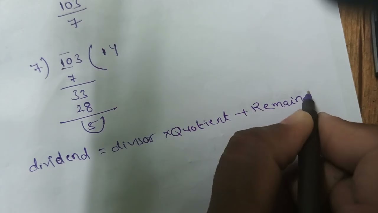 Division examples 