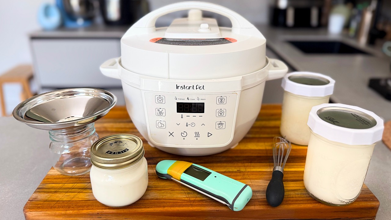 Руководство для начинающих по приготовлению йогурта в мультиварке Instant Pot Mini: порциями или ...
