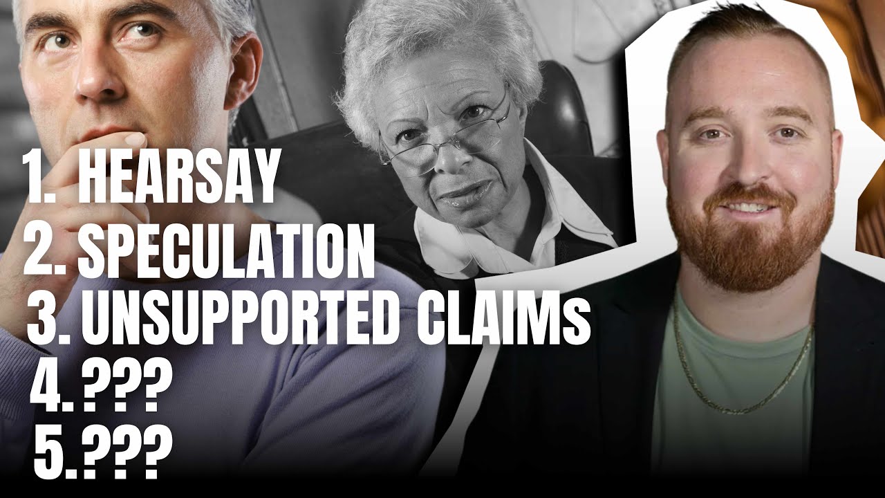 The Top Five objections In Family Court!