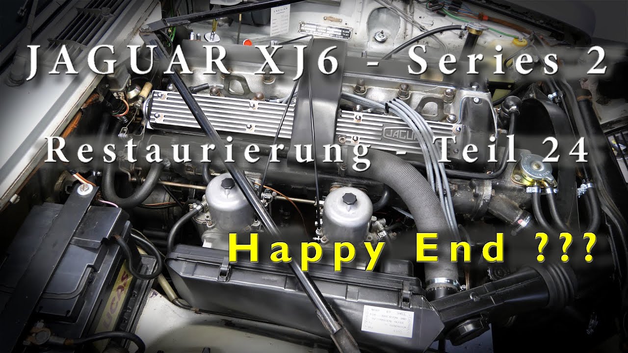 JAGUAR XJ6 - Series 2 - Restaurierung - Teil  24 - Nun aber...