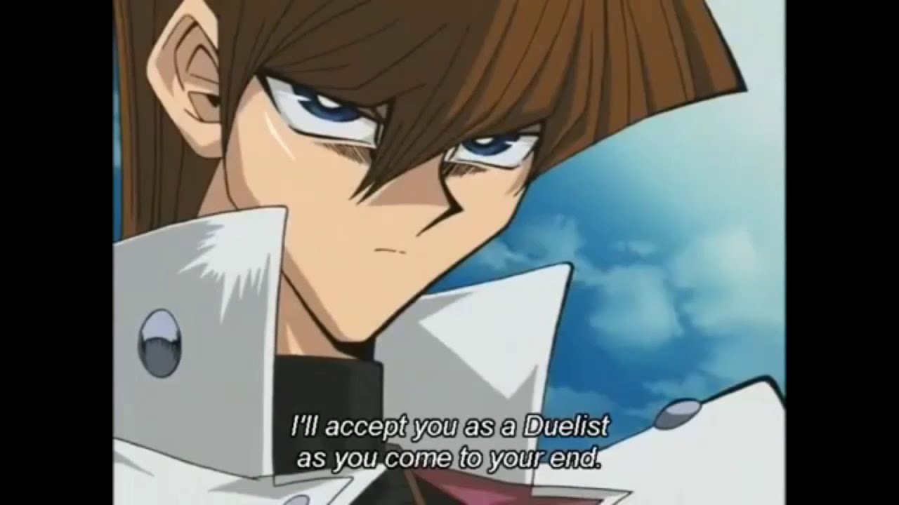 Kaiba finally respects Joey's skills as a duelist