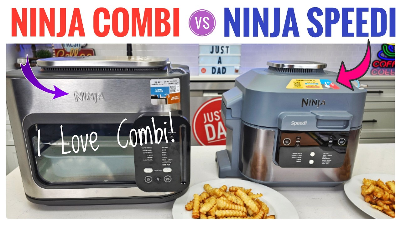 Сравнение мультиварки Ninja Combi и аэрофритюрницы Ninja Speedi Rapid Cooker