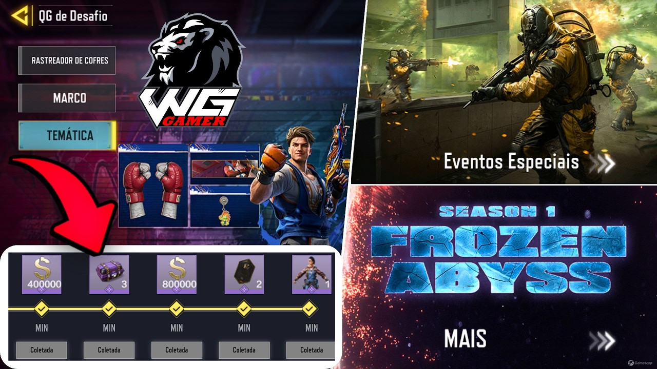 Novos Eventos Com Skins GRÁTIS - Faça Tudo Antes Do RESETE De Season - Call Of Duty Mobile