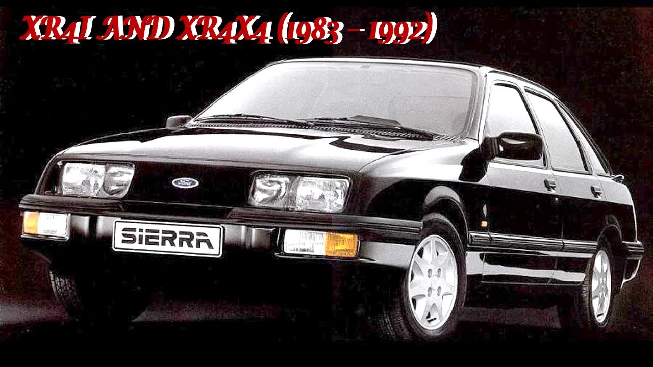 History of the honest car FORD SIERRA XR4i • XR4x4