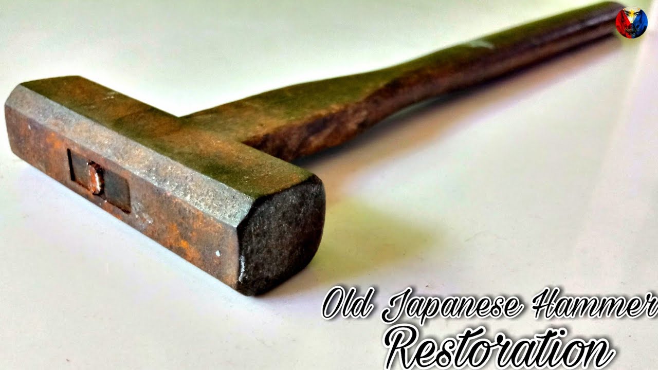 Old Japanese Octagonal Hammer Restoration (using simple tools only)