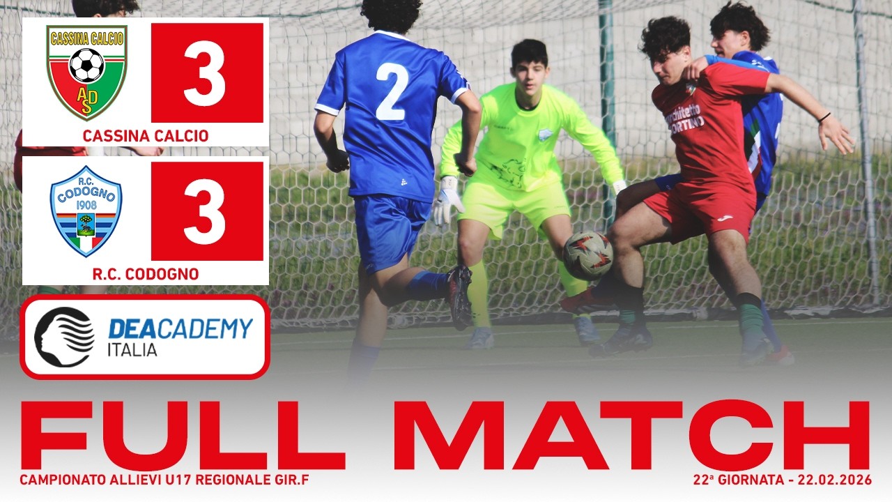 Cassina Calcio - R.C. Codogno 3-3 | Full Match | Allievi U17 2009 2025/26
