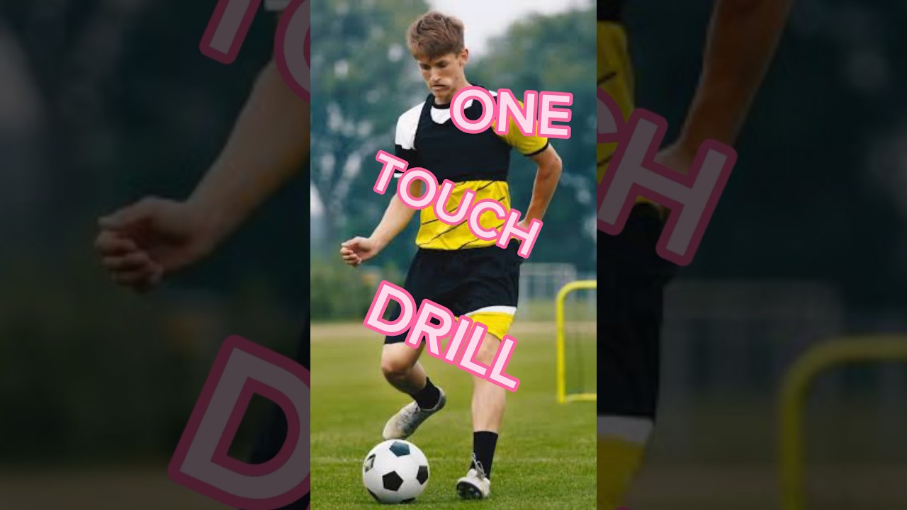 How to do one touch in football? #viral #shorts #onetouch