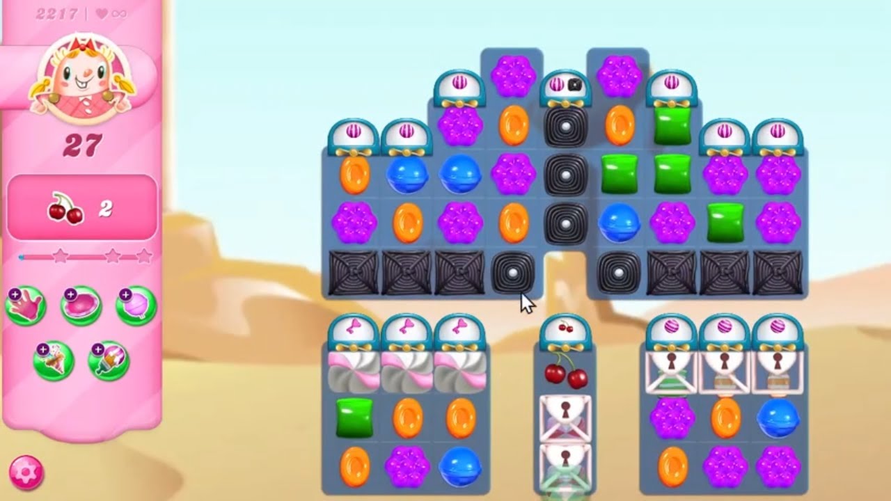 Candy Crush Saga LEVEL 2217 NO BOOSTERS (new version)