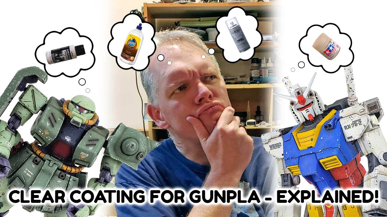 Clear Coating For Gunpla Explained!