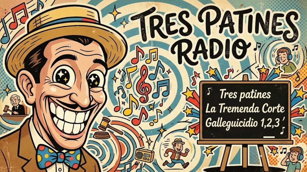 Tres patines La Tremenda Corte Galleguicidio 1,2,3 #trespatinesradio #latremendacorte2026