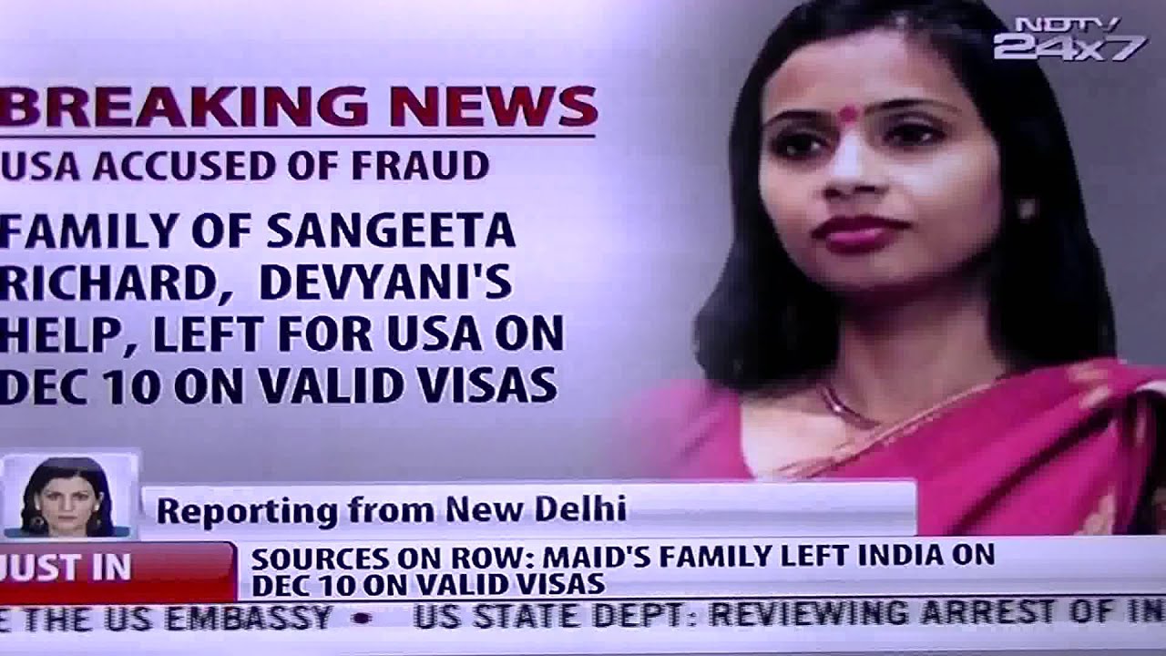 Why did the US strip search a high ranking female Indian Diplomat   India is outraged