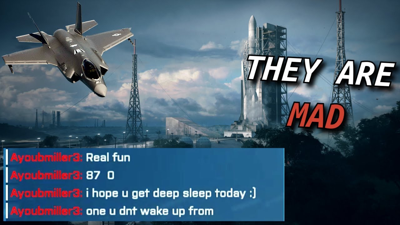 94-0 in F-35 on Orbital | Farming angry keyboard warriors in Battlefield 2042