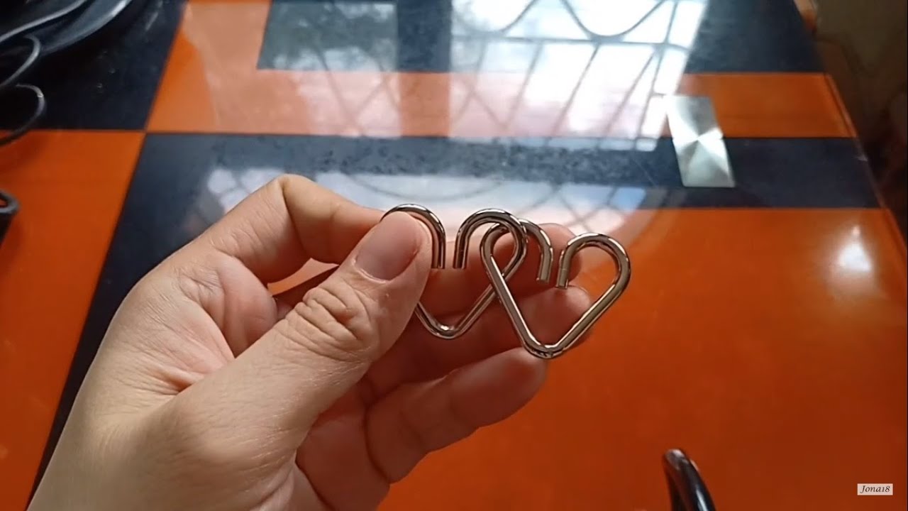 Metal Wire Puzzle #1 * Heart-Shaped*
