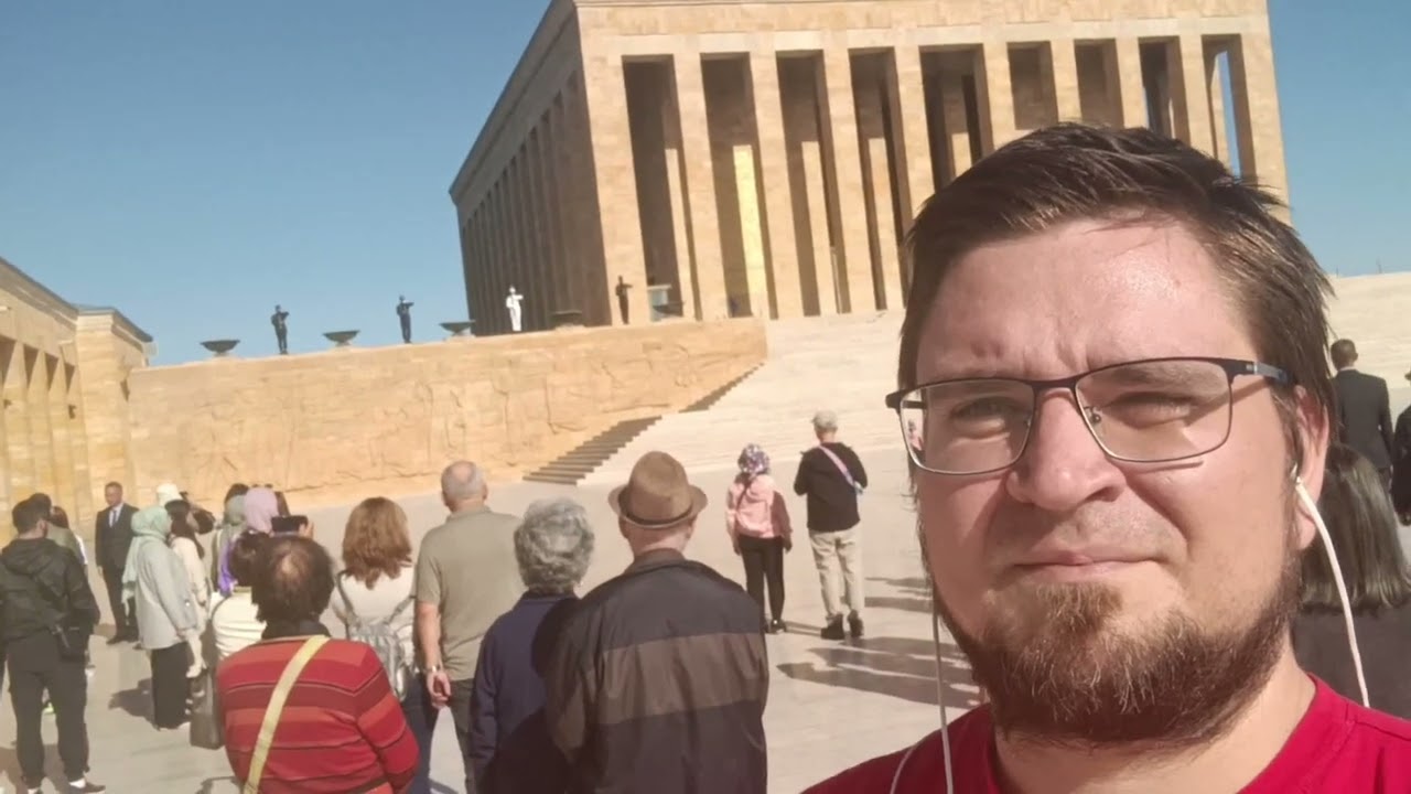 Анкара, Турция. Мавзолей Кемалю Ататюрку.
