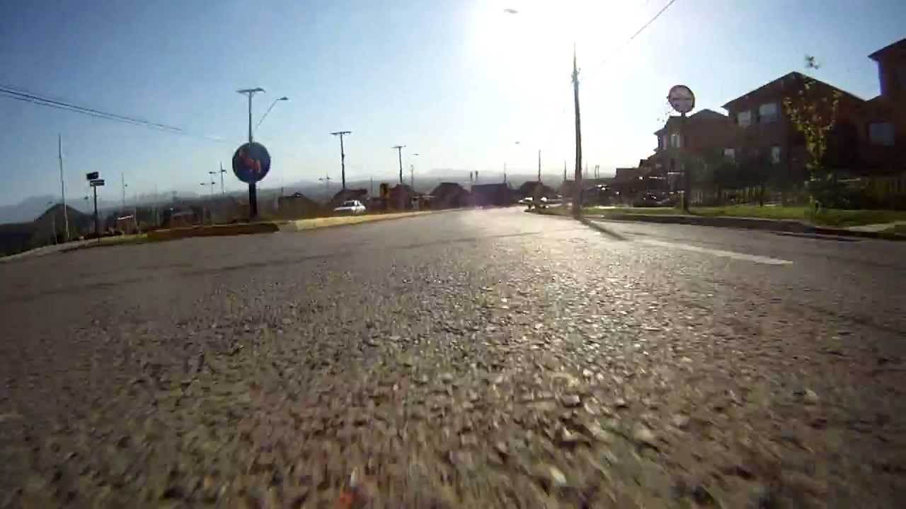 Rojas Magallanes Hill, Santiago, chile - Longboard - Kco Le&oacute;n - Go Pro