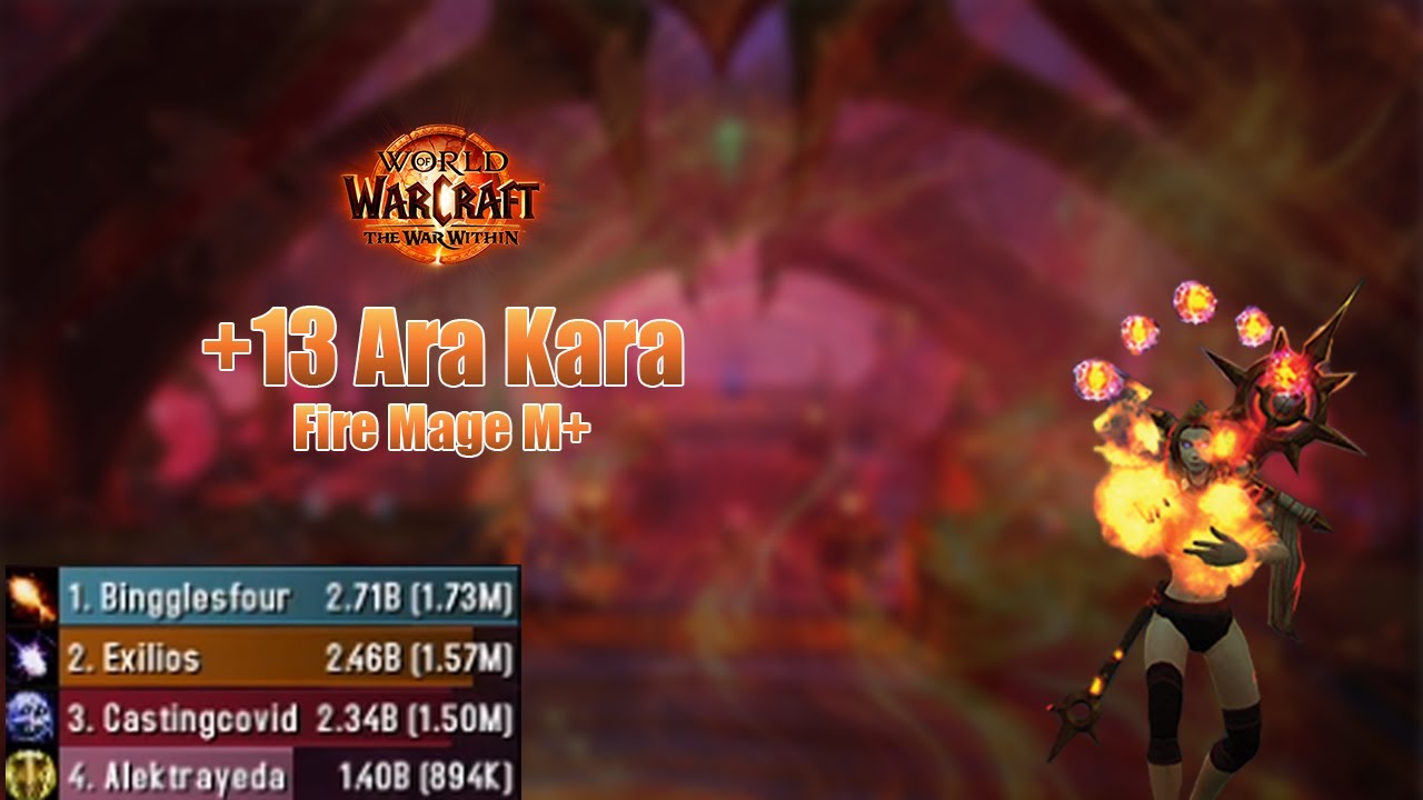 +13 Ara Kara | Fire Mage M+ The War Within Season 1
