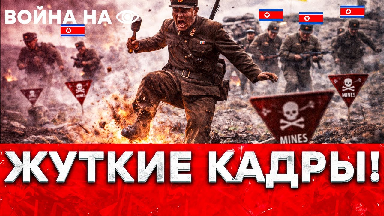 ЖЕСТЬ! Северокорейцы пошли ПО МИНАМ ВСУ - результат УБИЛ! 