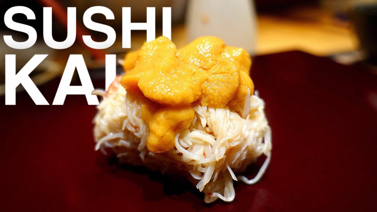OMAKASE AT SUSHI KAI -Yoyogi-uehara,Tokyo - October 2020 - Japanese Food [English Subtitles]