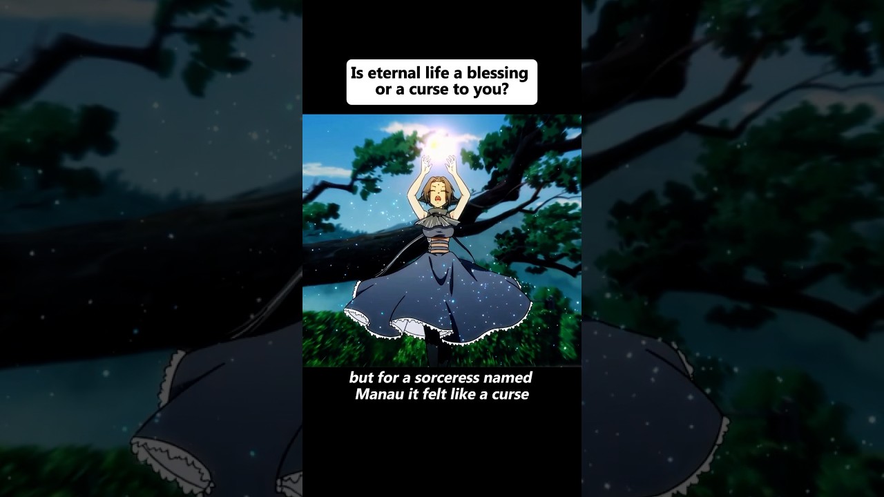 Is eternal life a blessing or a curse to you?#anime #animeweeb #animeedit #youtube