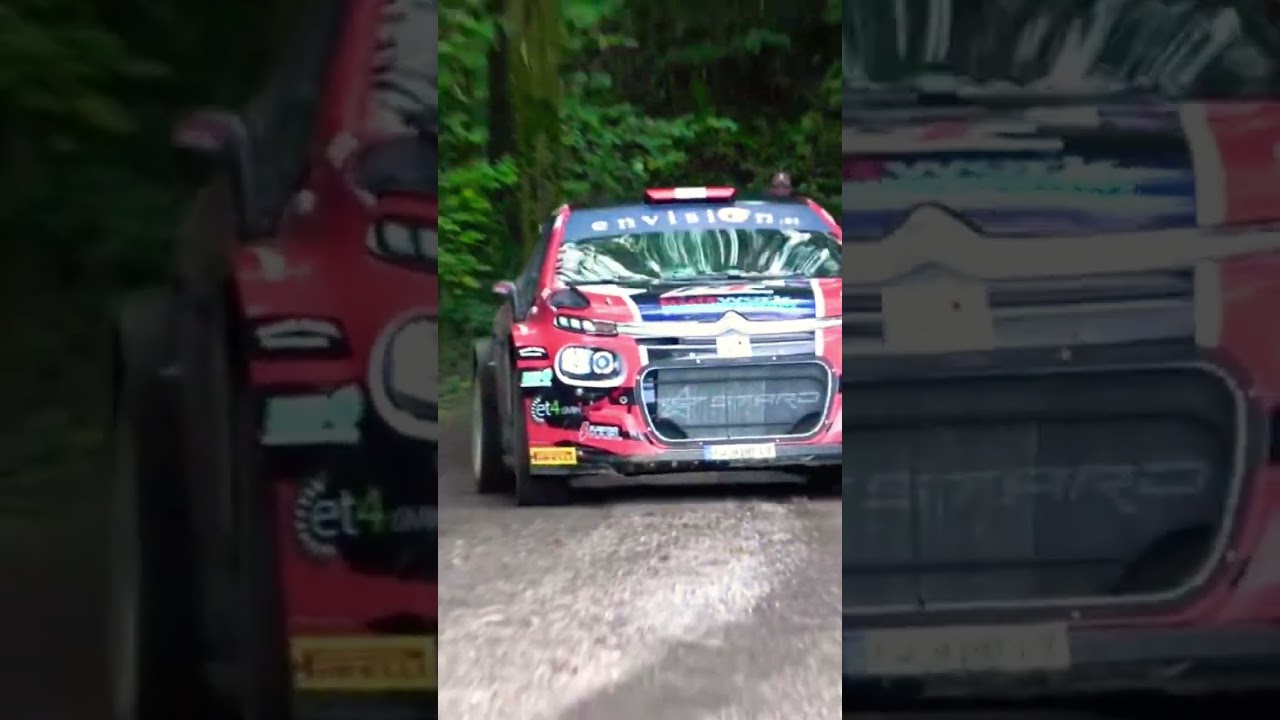 🤯What a bumpy ride🤯 Citroen C3 Rally2  #rallymoments #citroenracing #flatout #rallynation #recap
