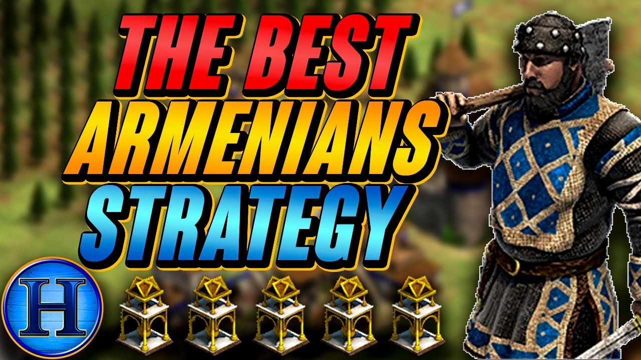 The Best Strategy To DOMINATE With Armenians | AoE2