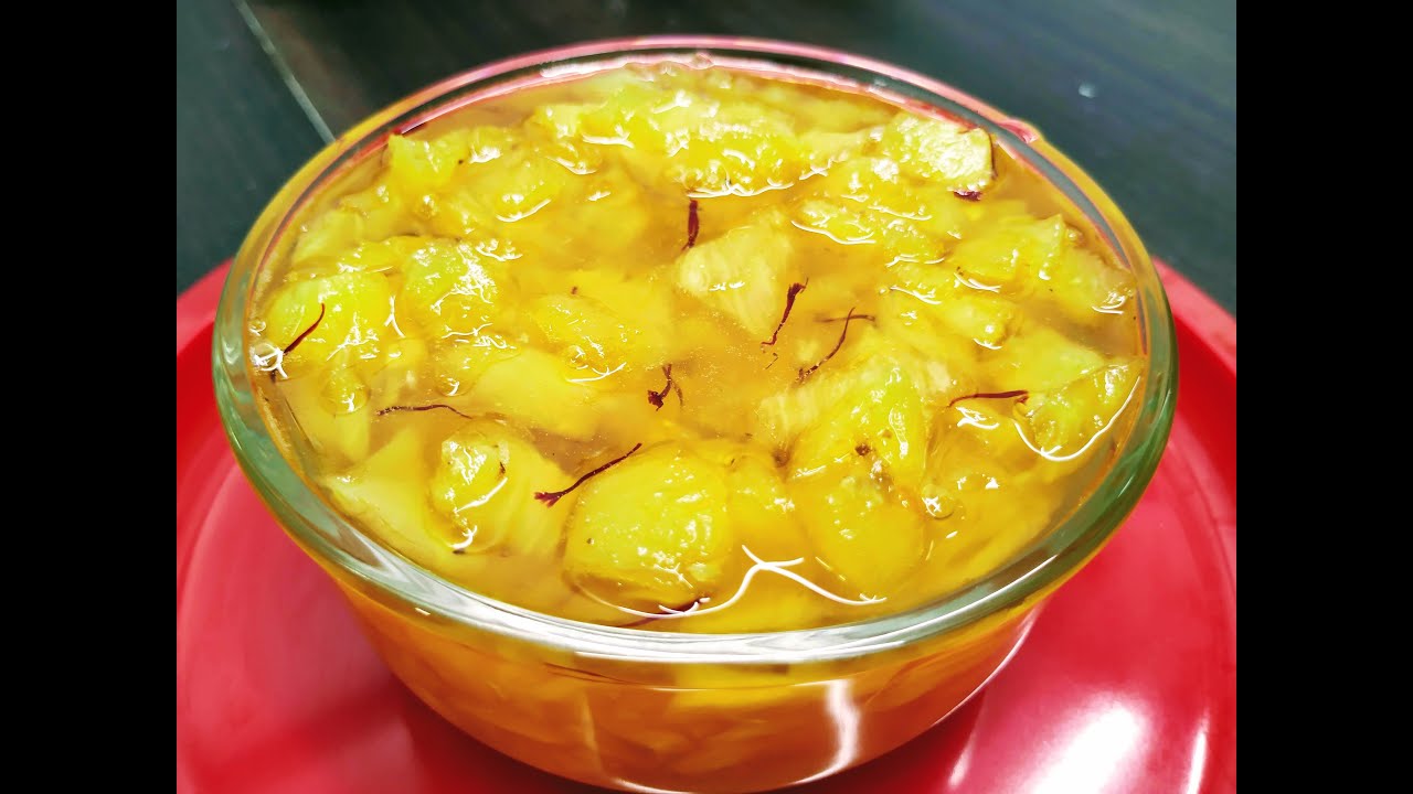Pineapple Murabba / Muramba  - Super easy and Quick recipe