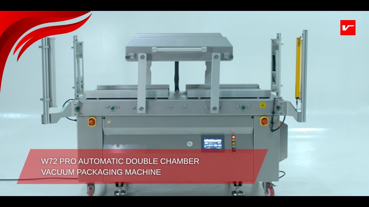 VOLVAC W72 PRO DOUBLE CHAMBER VACUUM MACHINE PACKAGING VIDEO