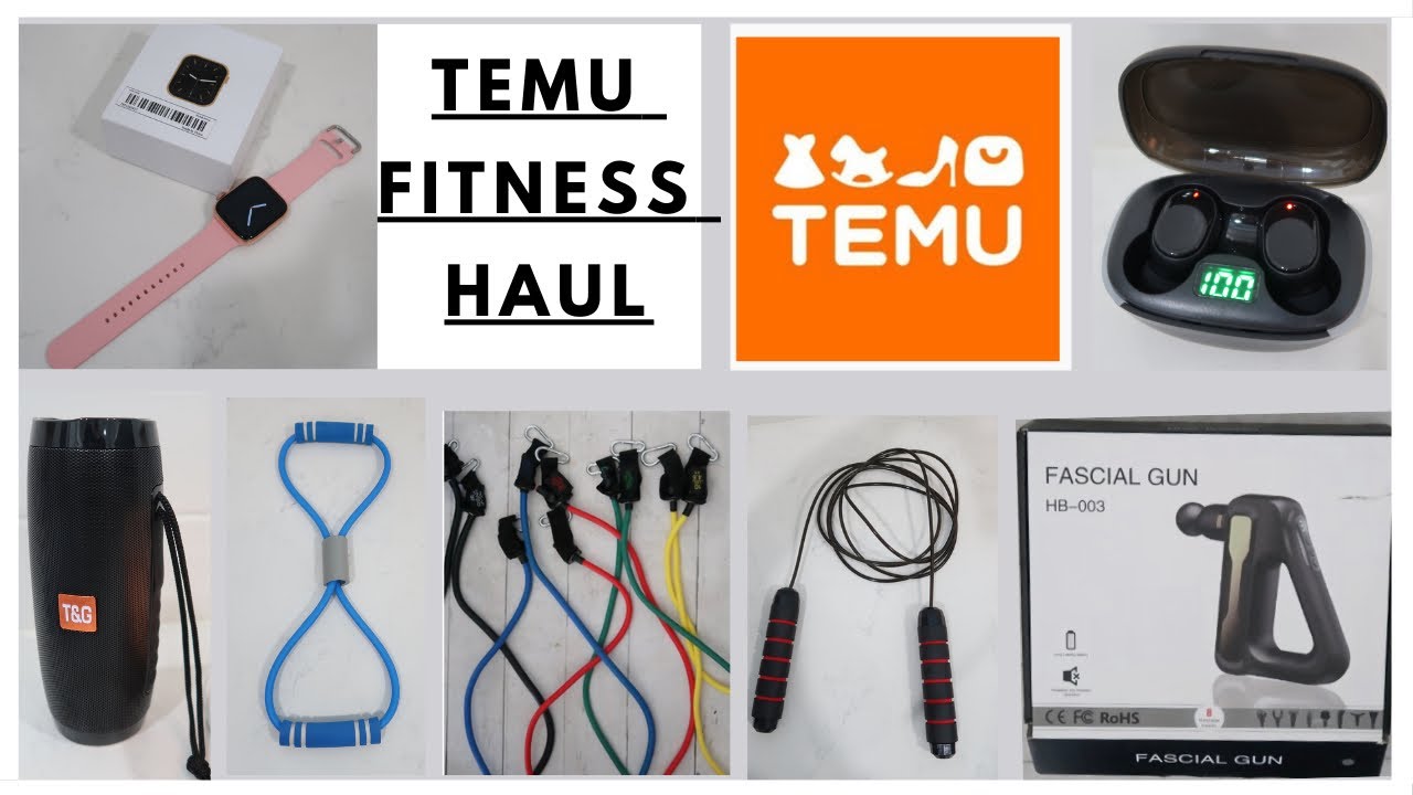 TEMU UNBOXING!!!* Fitness equipement cheap! * Was it worth it?!