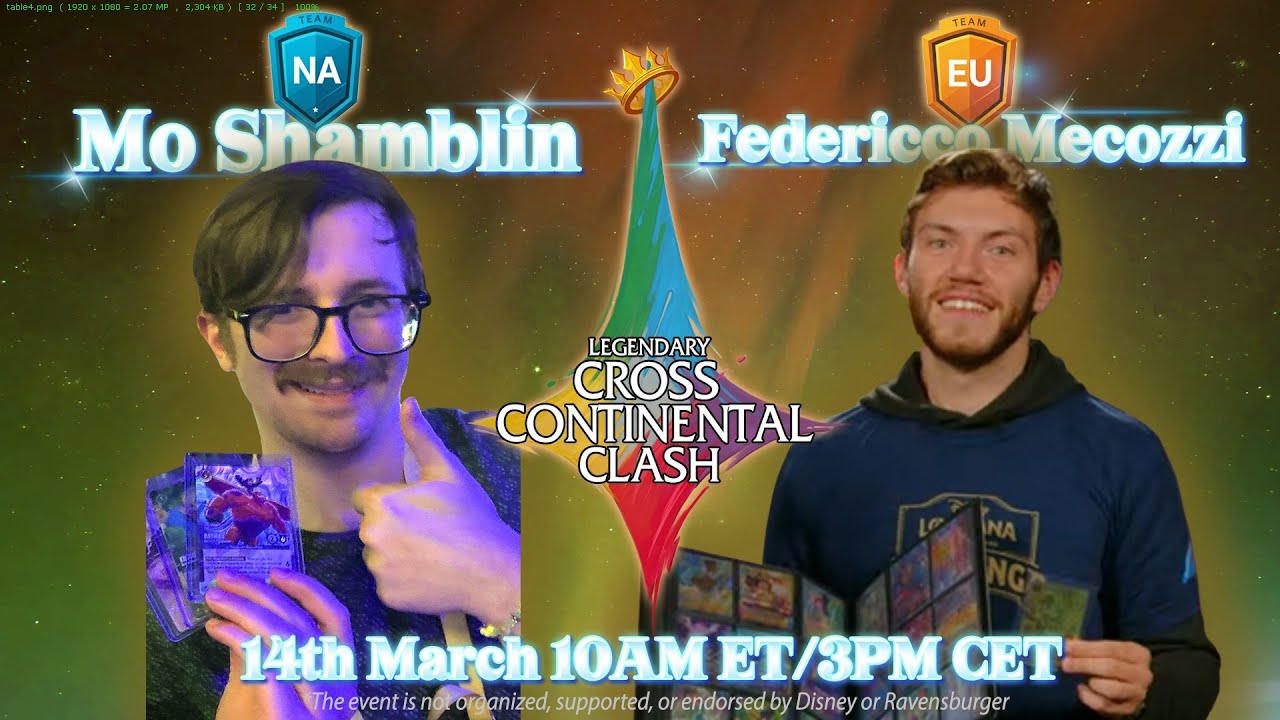 LCCC Round 1: Mo vs Federico