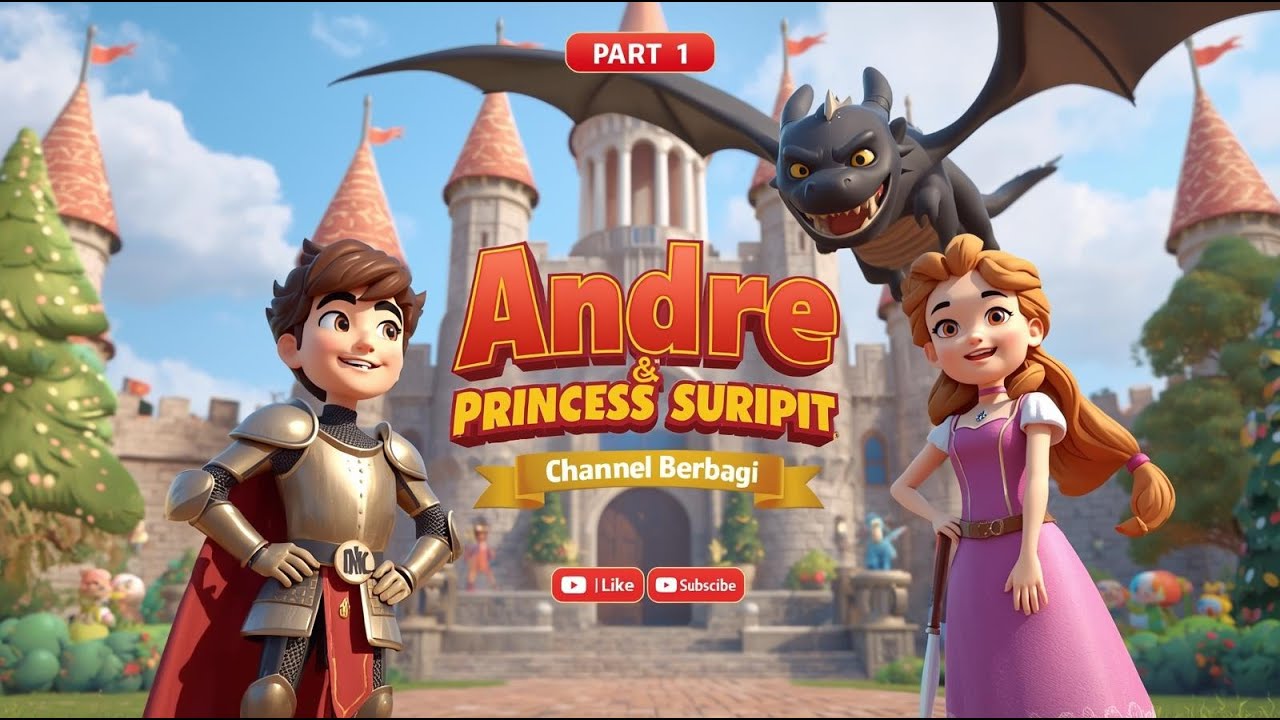 Andre and Princess Suripit – Part 1 | Introduction | English Story SMP 9