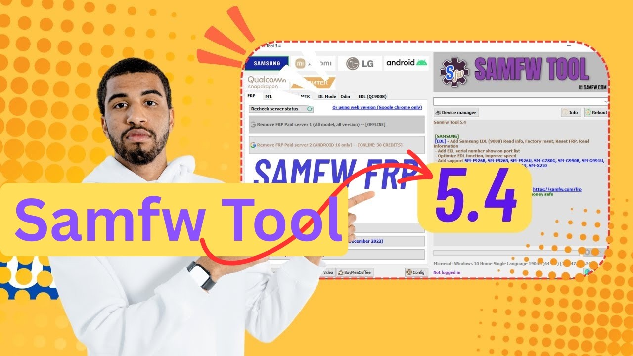 Samsung FRP Remove in 1 Click | SamFw 5.4 Latest Update 2026
