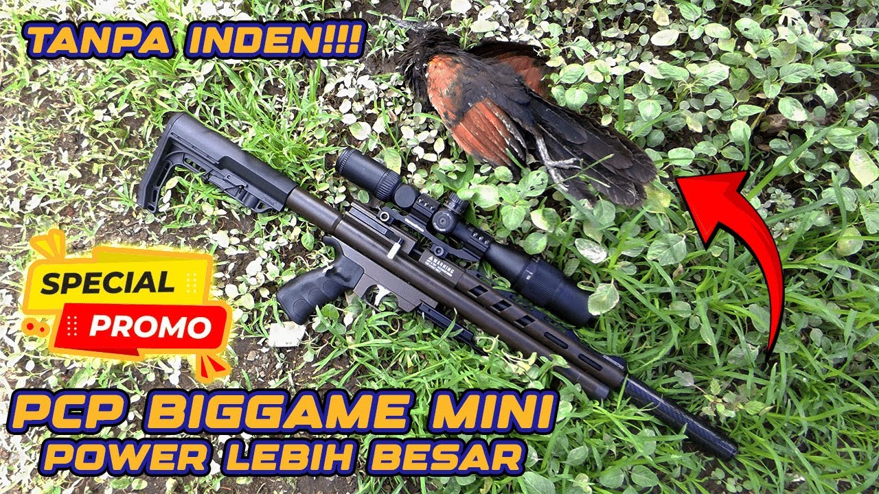 FULL UPGRADE!! PCP BIGGAME MINI EVOLUTION 4000PSI MAGAZINE | SENAPAN PCP TERBARU 2025 | PCP PISTOL