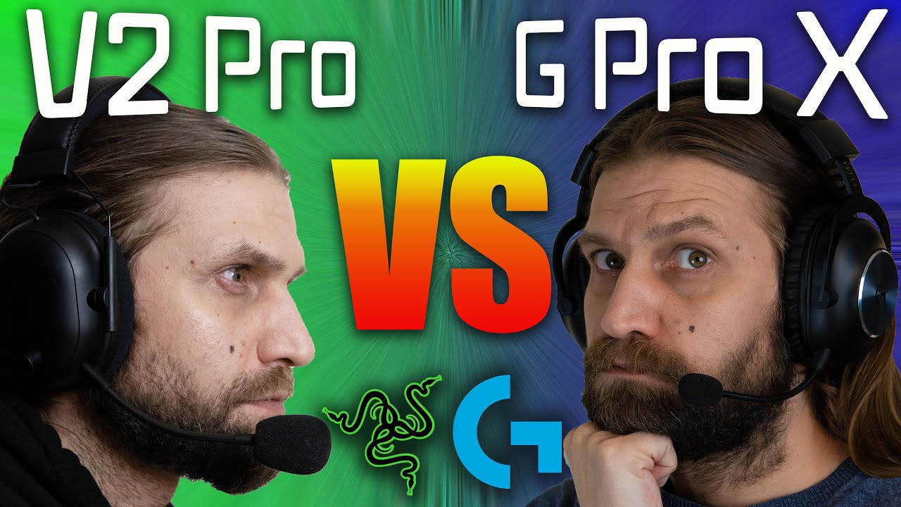 RAZER BLACKSHARK V2 Pro Vs Logitech G Pro X Wireless Mic Test and review