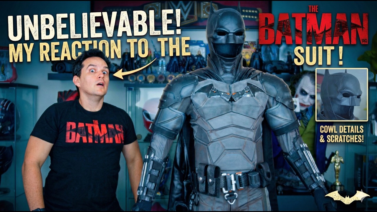 The Batman suit RE-Release with Color! 4K