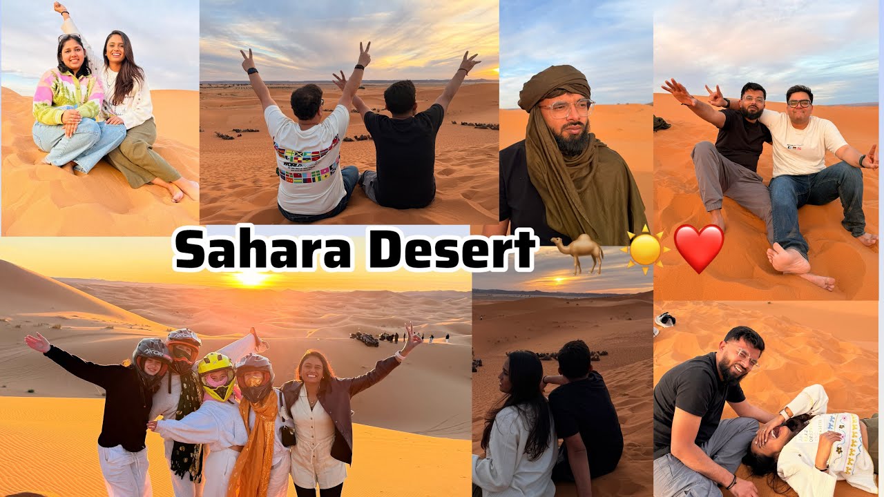 Sahara desert in morroco !!                                         I cried in Sahara desert !!