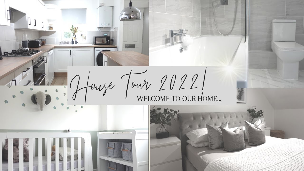 Full House Tour 2022! Neutral Decor, 3 bedroom/3 Storey House! UK
