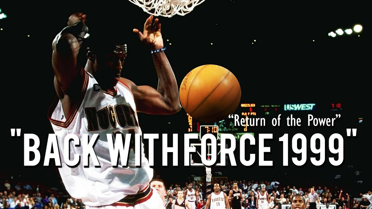 Top 10 Antonio McDyess Dunks from 1999 | Back in Denver with Power | Posters, Putbacks & Alley-Oops