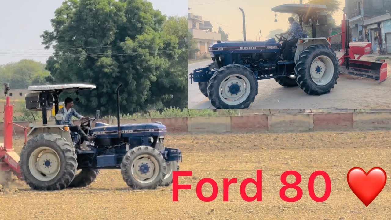 Ford 80 4x4 10 feet laser leveller😍❤️  Tang karleya vaahn ne😂. Laser leveller slope making👍🏻.