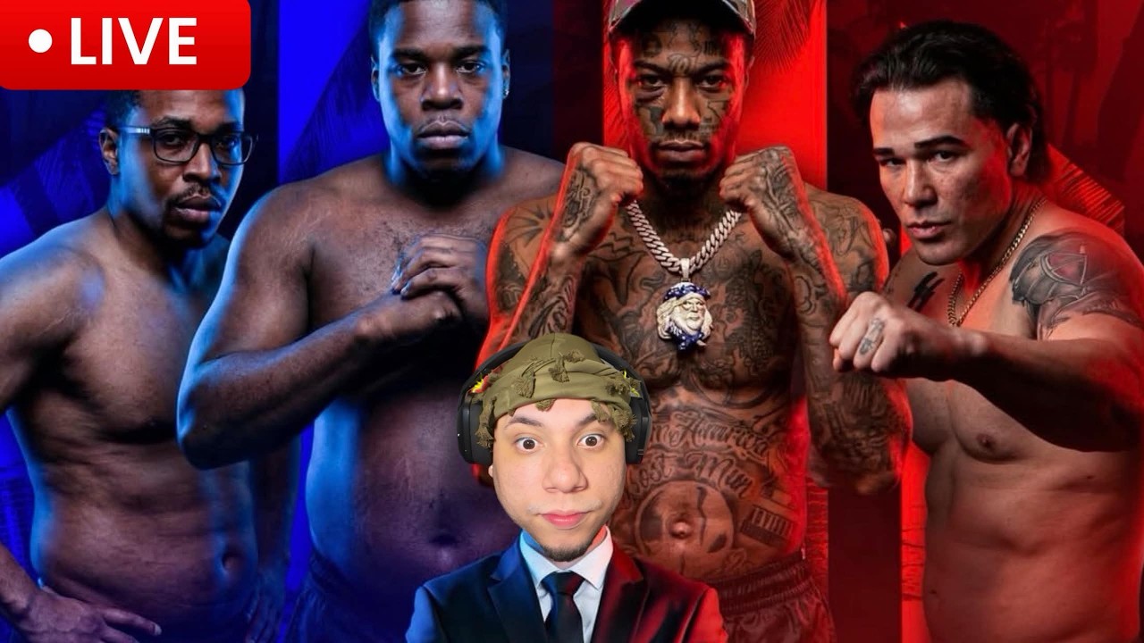 🚨LIVE - BLUEFACE vs CHIBU FULL FIGHT LIVE - ADIN ROSS  ‘BRAND RISK 13’ BOXING EVENT LIVE STREAM