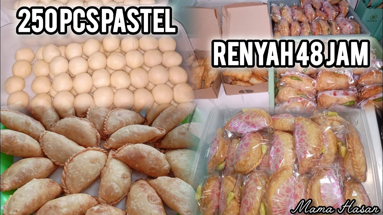 TIPS DAN CARA SEDERHANA TAPI AMPUH MEMBUAT 250 PCS PASTEL AWET RENYAH 48JAM⁉️@dapurmamahasan