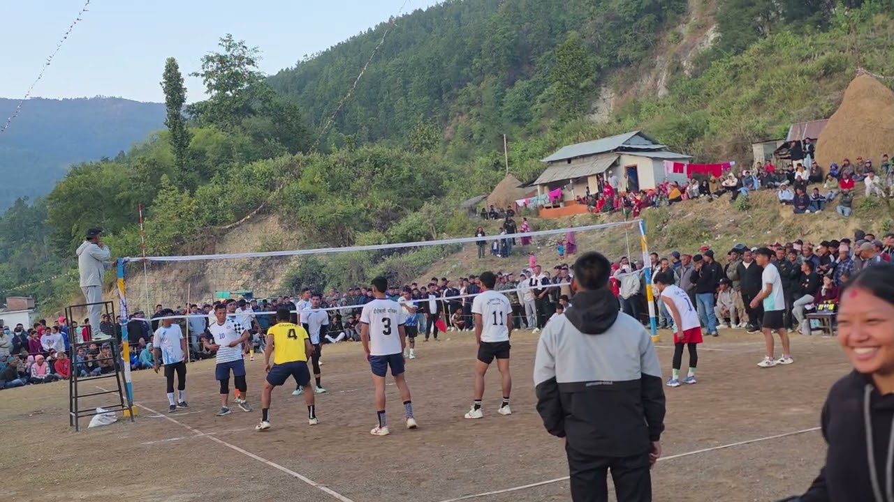 Gm samaz vs dedgau final game mainaghat#trending #viralvideo #vollyball 
