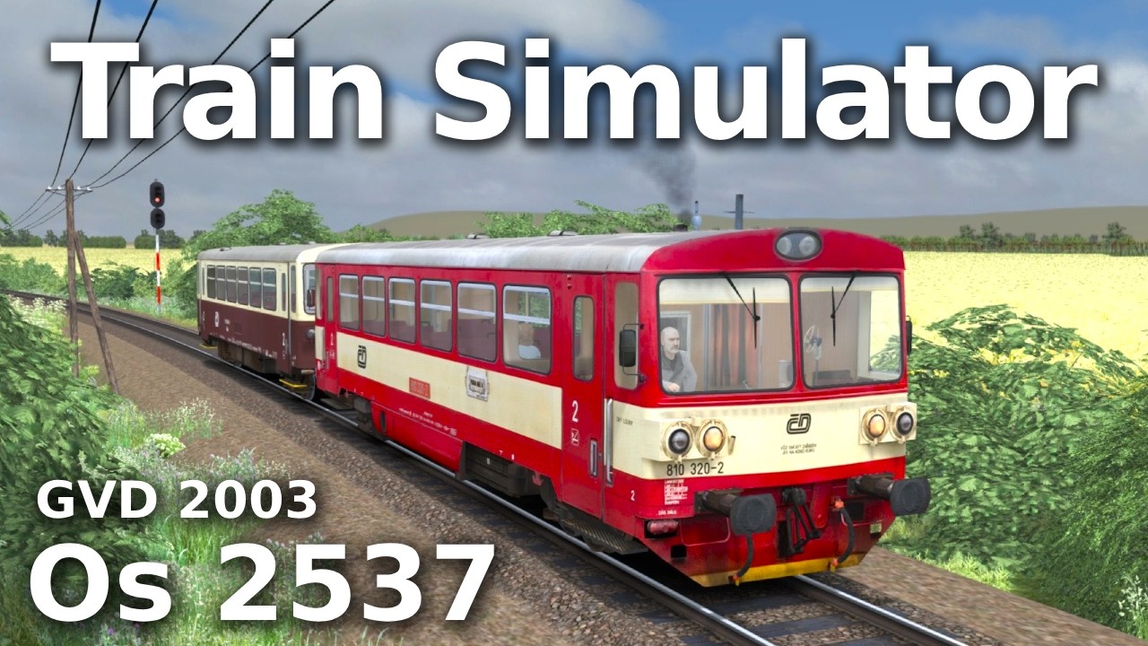 Train Simulator | Os 2537 Milostín - Lužná u Rakovníka