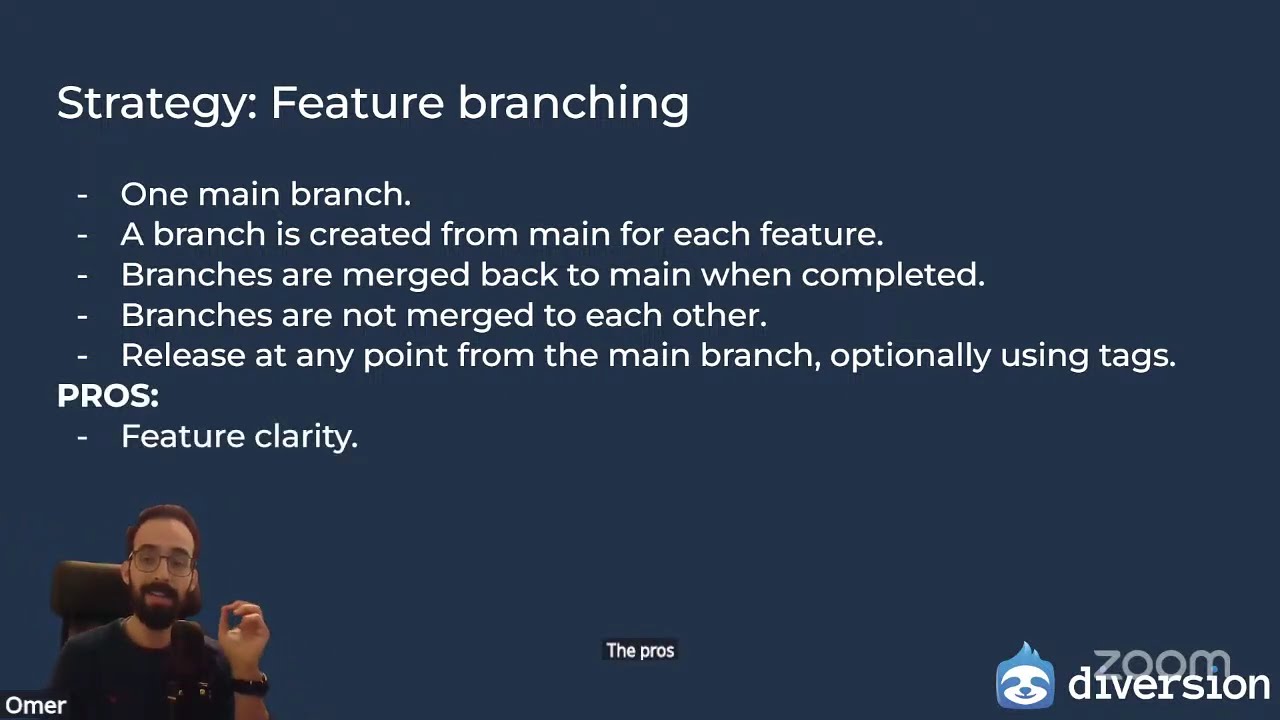 Diversion Webinar - Branching strategies