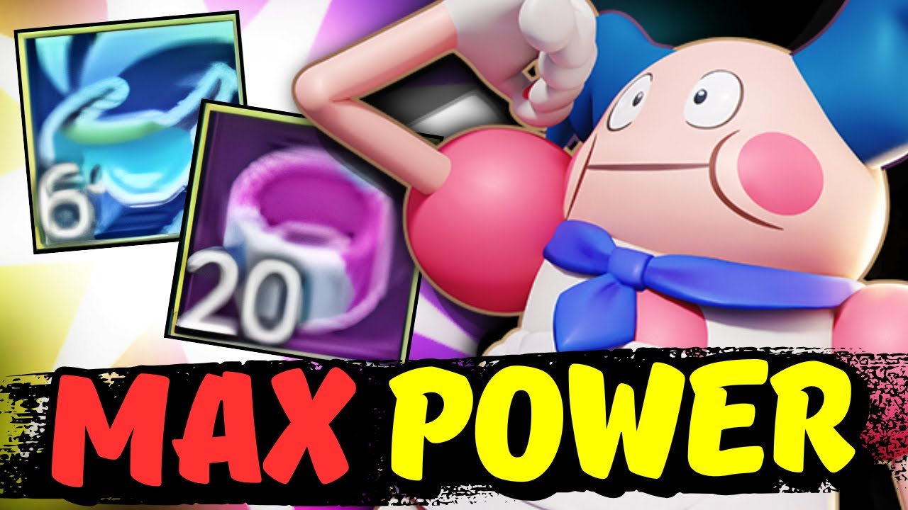 MAX POWER MR. MIME IS DIABOLIC SUPPORT | Pokemon Unite