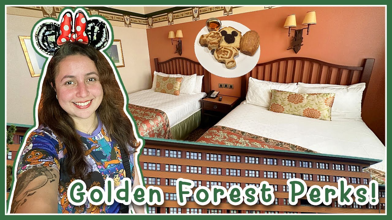 GOLDEN FOREST CLUB at Disney's Sequoia Lodge Hotel in DISNEYLAND PARIS! Full Experience 2024
