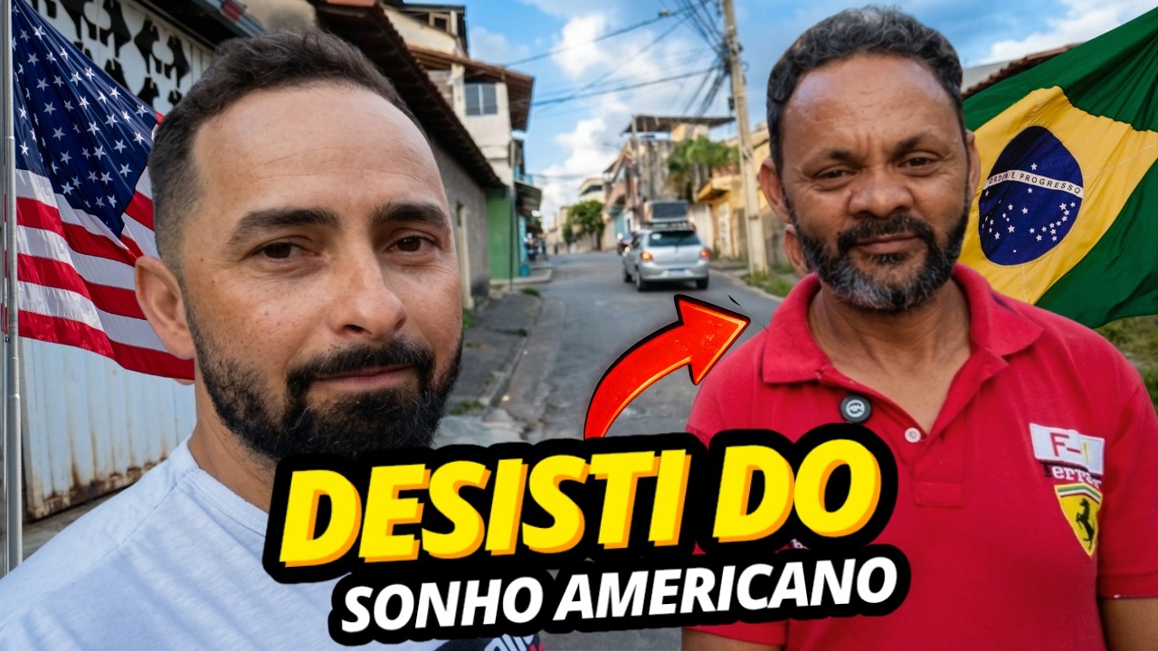 Quase Morri Tentando Entrar nos EUA&hellip; e Desisti do SONHO AMERICANO